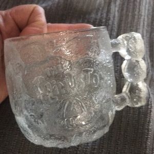 Vintage McDonalds Flintstones Mugs - 2